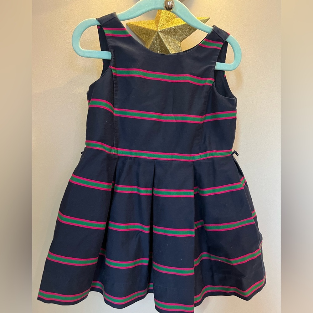 Polo Ralph Lauren Sleeveless Striped Dress - Size 2/2T - Used